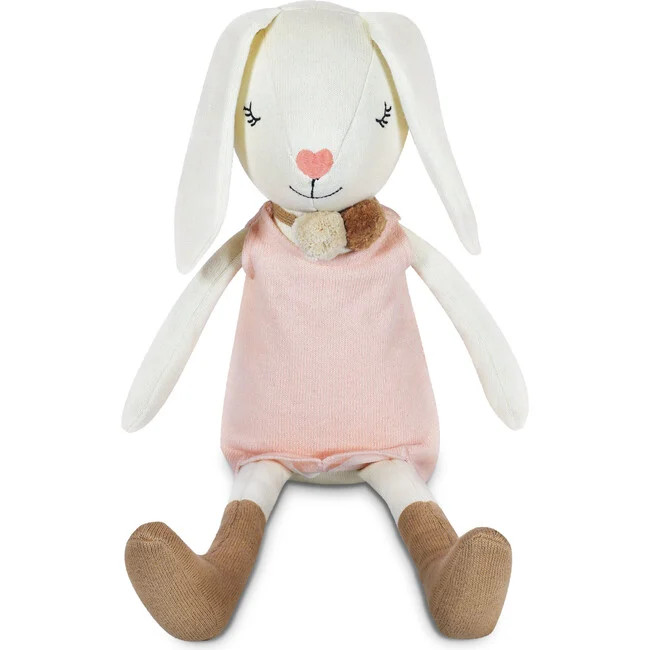 Organic Knit Bunny Pals, Charlotte Bunny | Maisonette