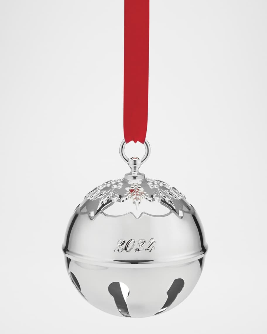 2024 Holly Bell Christmas Ornament, 49th Edition | Neiman Marcus