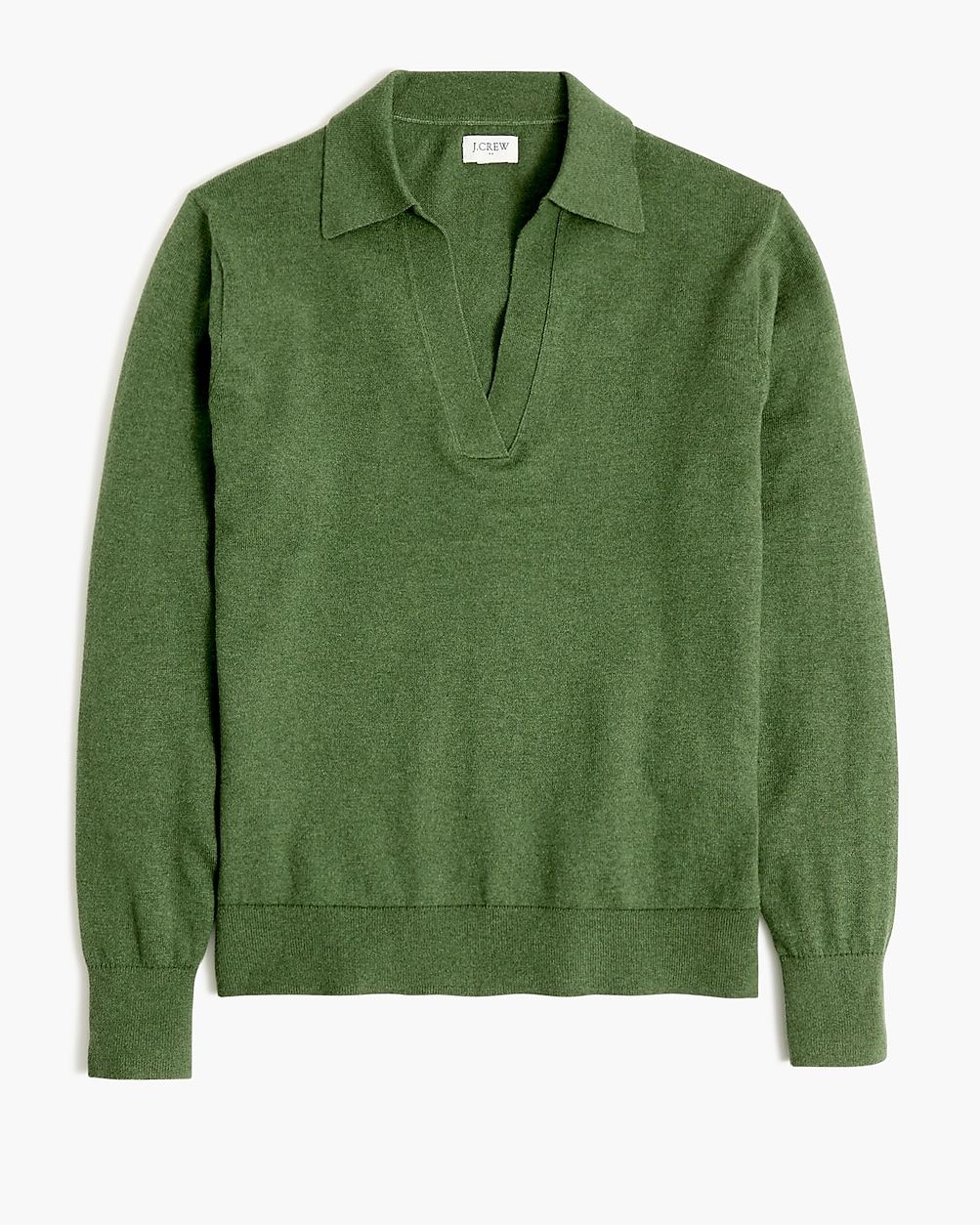 Cotton sweater-polo | J.Crew Factory