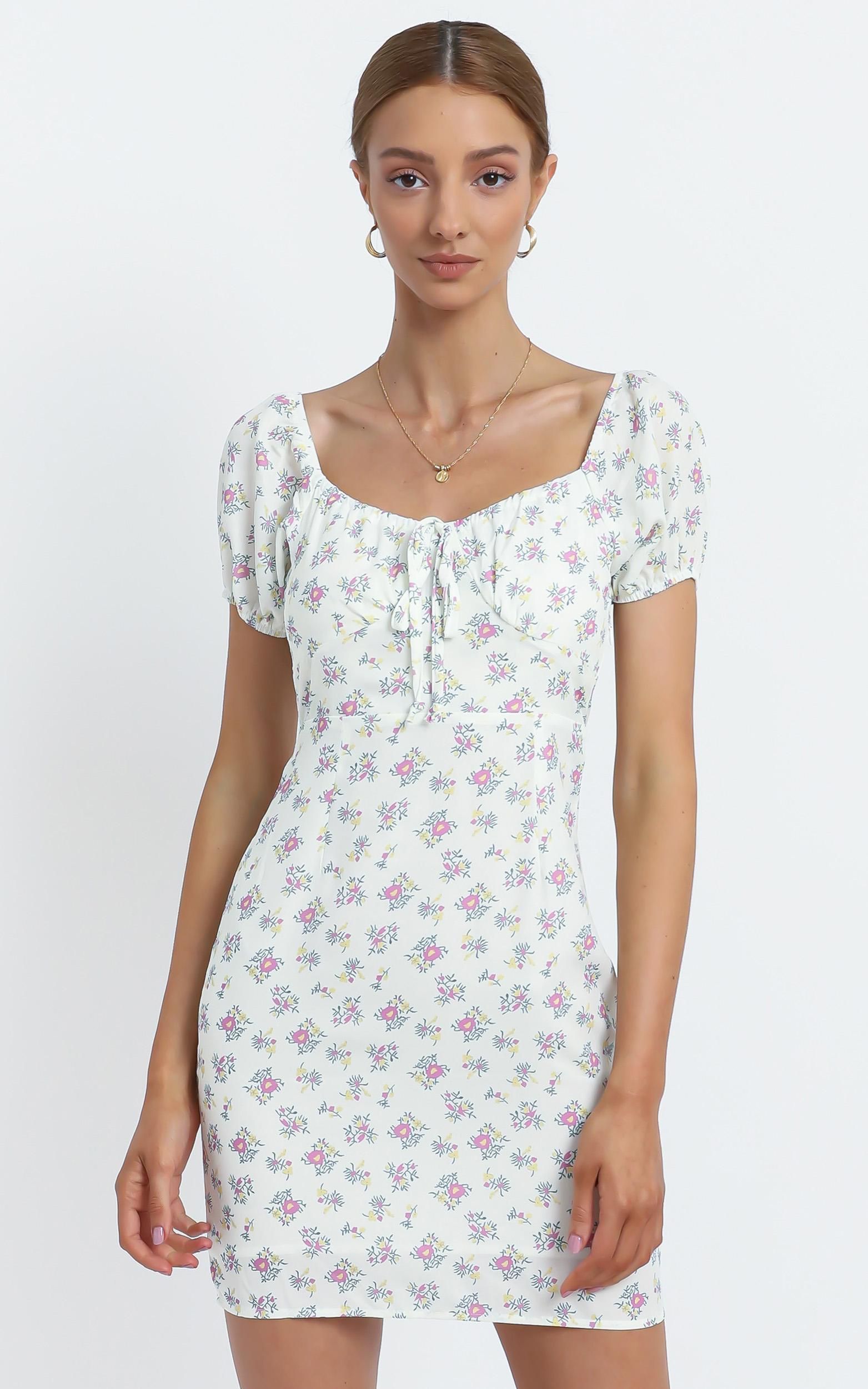 Suzie Dress in White Floral | Showpo - deactived