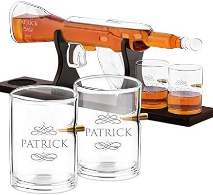 Murrano Whisky Decanter - Birthday Gift for Men - Customised | Amazon (DE)