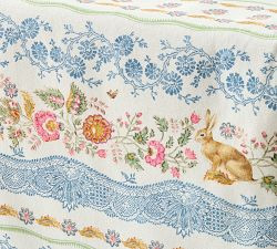 Botanical Bunny Cotton Table Runner | Pottery Barn (US)