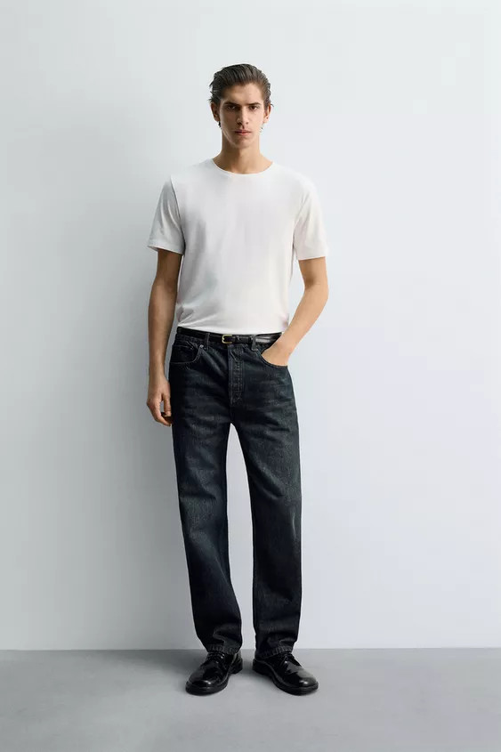 BASIC SLIM FIT T-SHIRT /01 | Zara US