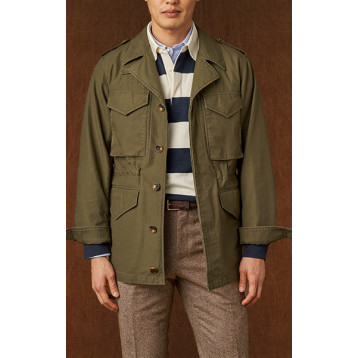 Dark Olive S43 Field Jacket | SPIER & MACKAY