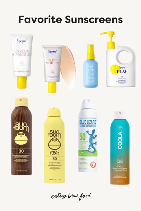 Sunscreen Favorites 🌞

#LTKswim #LTKSeasonal #LTKbeauty
