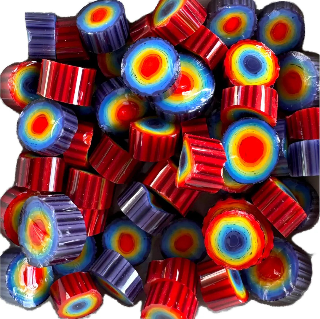 COE 104 Roygbiv by Lori and Kim Murrini Murrine - Etsy | Etsy (US)