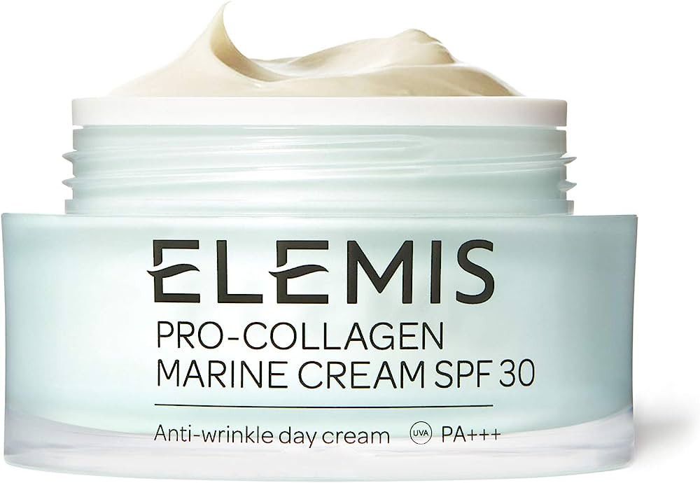 ELEMIS Pro-Collagen Marine Cream SPF 30 | Lightweight Anti-Wrinkle Daily Face Moisturizer Firms, ... | Amazon (US)