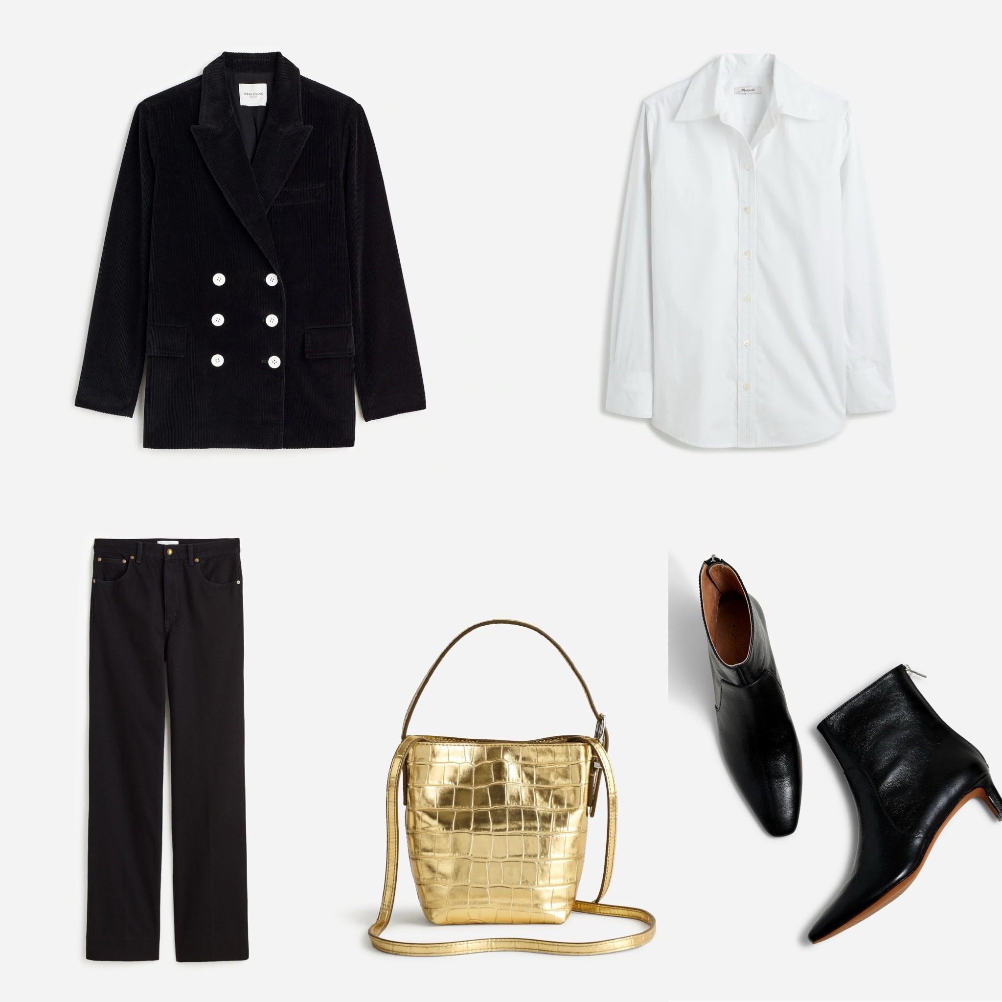 Alex Chung X Madewell drop 2 is here. Love the chic double-breasted  blazer and timeless jeans.

#LTKGiftGuide #LTKWorkwear #LTKCyberWeek