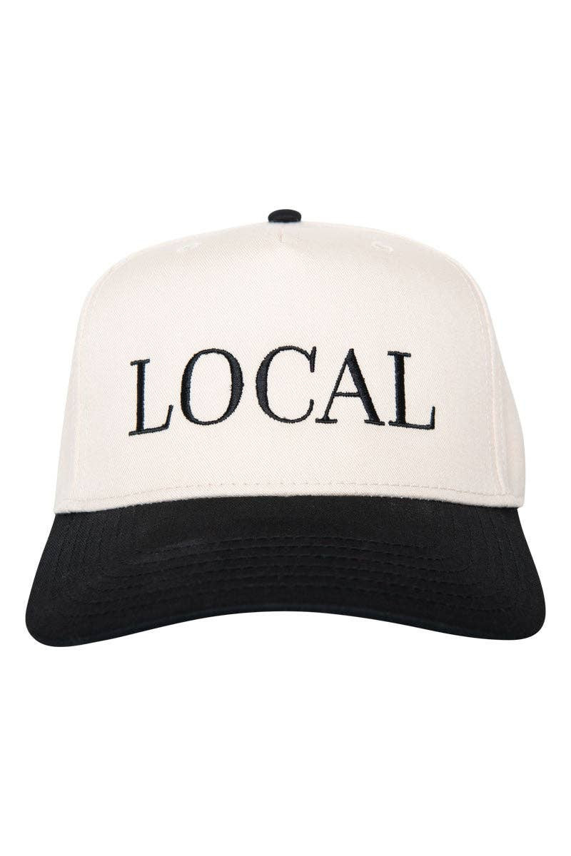 LOCAL Two-Toned Vintage Hat | The Southern Decorista