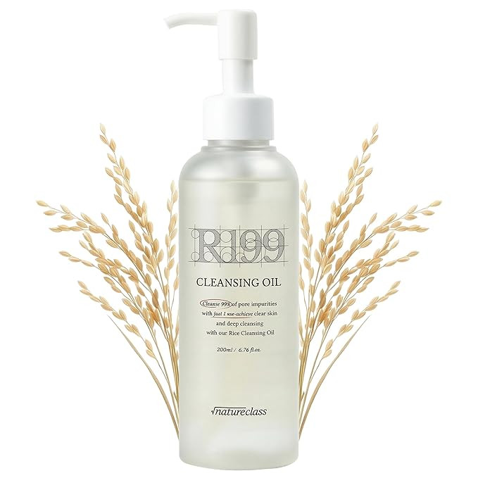 R199 Rice Cleansing Oil Face Cleanser Korean Skincare Makeup Remover Oil Cleanser for Face Blackh... | Amazon (US)