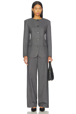 Arlin Blazer in Heather Grey | Revolve Clothing (Global)