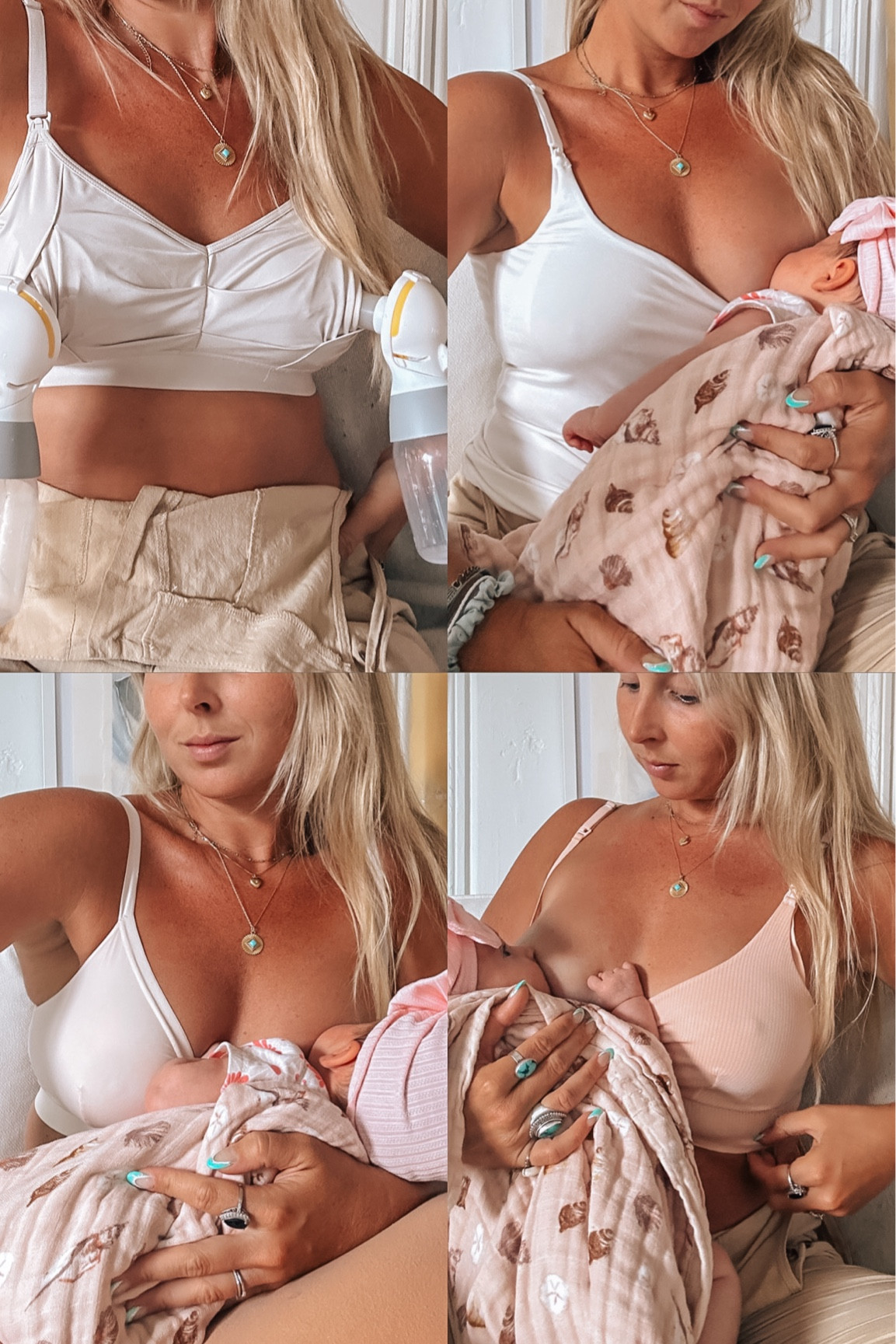 Living in these @itsbodily bras for the next however many months 👶🏼🍼✨🤍

Here are the ones I have from @itsbodily :
✨The do anything bra - I wear these for pumping, but love that they have clips to also nurse in!

✨the everything bra - obsessed with the fit and feel of this one - I love the coverage of it and ribbed material. It also feels like a top so I like wearing it as a top with a skirt too. (Just cause we’re practical and still feeding around the clock 😂⏰🍼)

✨the so easy bra - this is my favorite nursing style, you just pull it to the side to nurse, it’s so easy!

✨the always on tank - this tank is luscious - and perfect for nursing - I love a 2 in one feature that I can wear it as a top plus easily breastfeed

Even if it’s only a few months for you, it’s EVERYDAY so having some good, comfy bras in this season is a game changer and makes your life so much easier (and is really quite essential)

I’ve tried my share of nursing bras at this point, and now I’m officially obsessed with the ones from @itsbodily!! Mamas - they feel SOOO luxurious and silky, they feel like butter on your body - truly I’m amazed at how comfy (and supportive!!!!!) they are! Milk 🍈🍈 are no joke 😅


#LTKBaby #LTKBump #LTKFamily