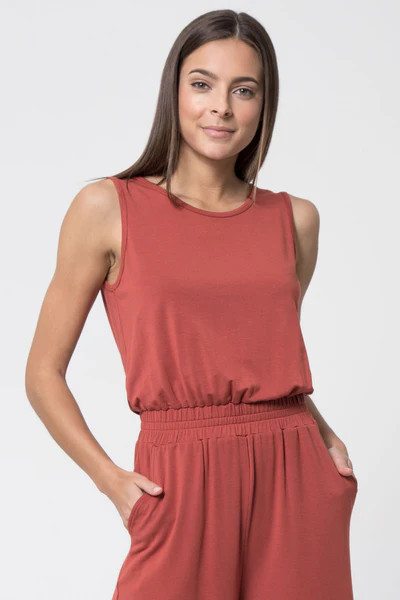 Trendsetter Luxe Cropped Jumpsuit | MPG Sport