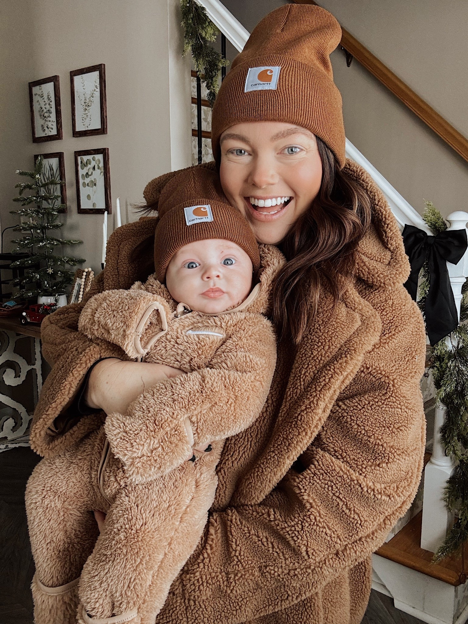 my real life teddy bear 🧸 bundling up has basically become our full-time job lately. it’s been so cold and snowy, but matching cozies and extra snuggles are getting us through 🤎❄️

our teddy winter gear is linked in my @shop.ltk

#teddybear #sherpa #carhartt #beaniebaby #winterstyle #babybear #coldweatherstyle #ftm #ltk 

#LTKBaby #LTKmomlife #LTKSeasonal