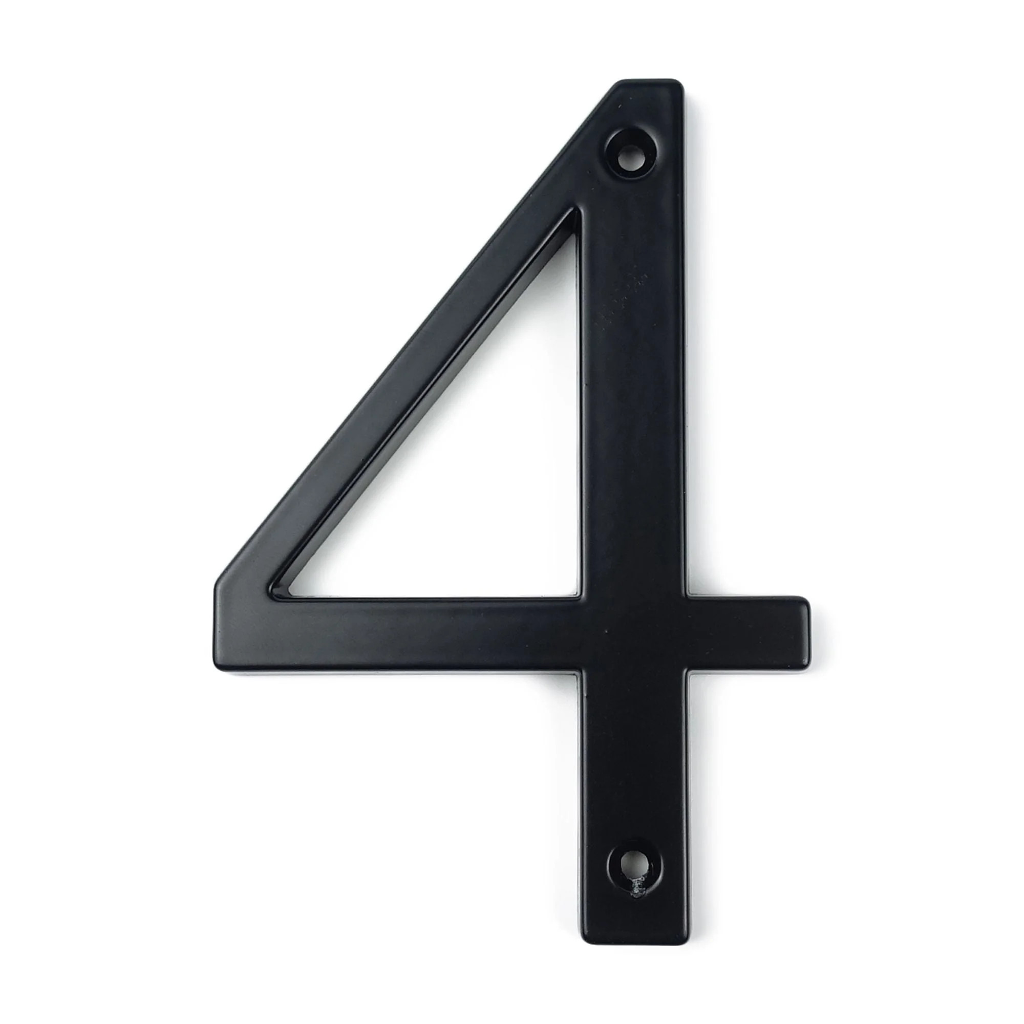 HASWARE 4 inch (10 cm) Metal House Number Apartment Door Numbers Mailbox Address Sign with 2 Scre... | Walmart (US)