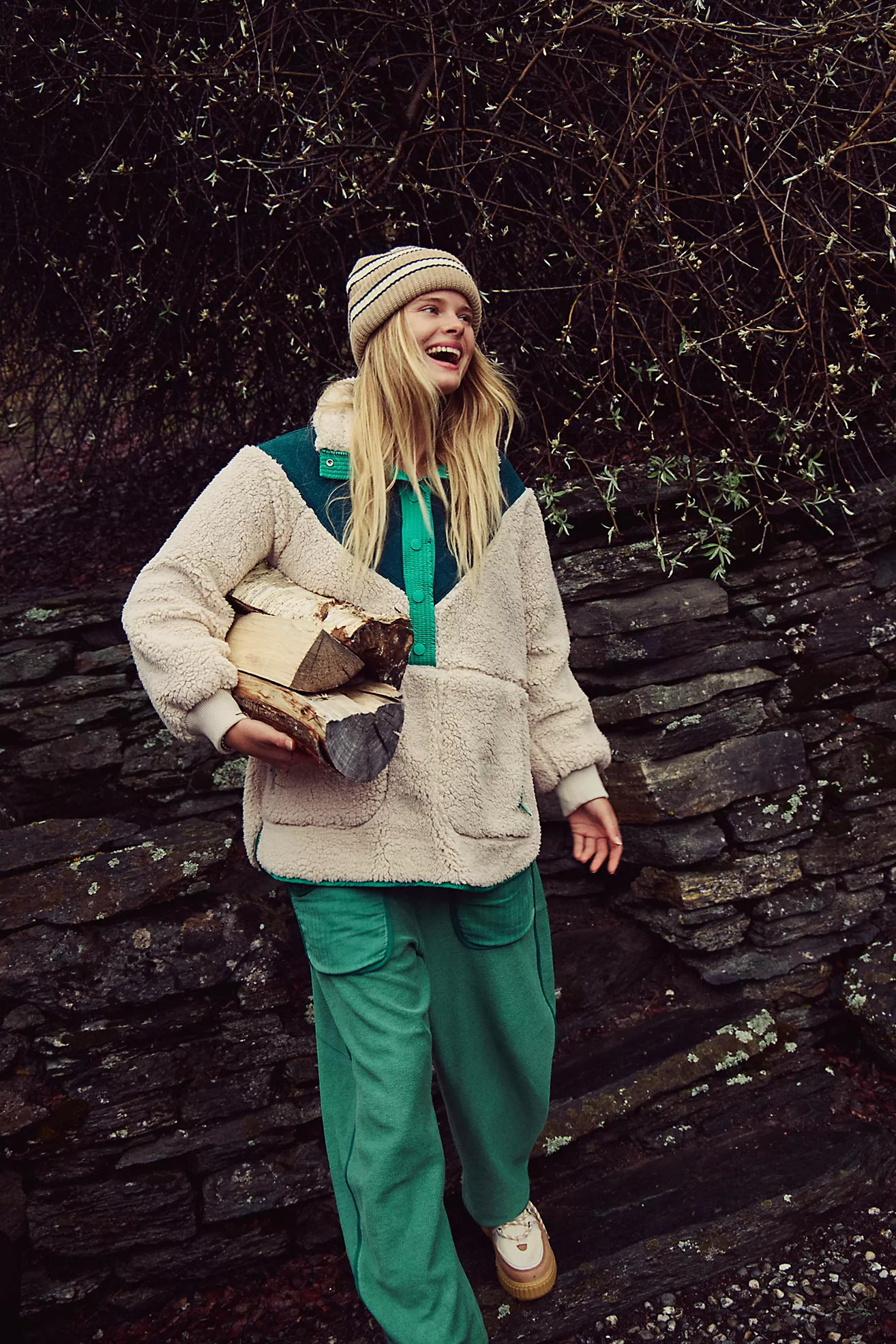 Fall To Rise Fleece Quarter Snap | Free People (Global - UK&FR Excluded)