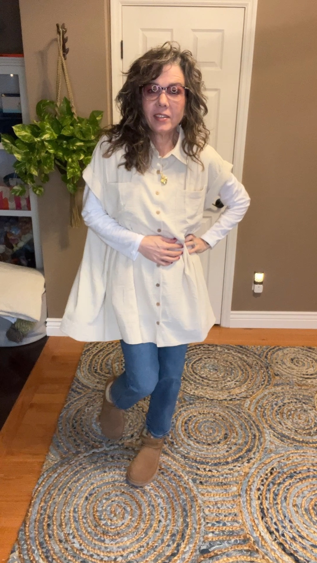 A summer mini dress but make it 4 seasons appropriate. 20% off with clipped coupon on the product page  

#LTKfindsunder50 #LTKstyletip #LTKsalealert