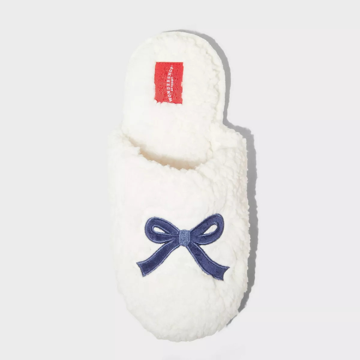 Women's Fleece Bow Scuff Slippers - Wondershop™ | Target