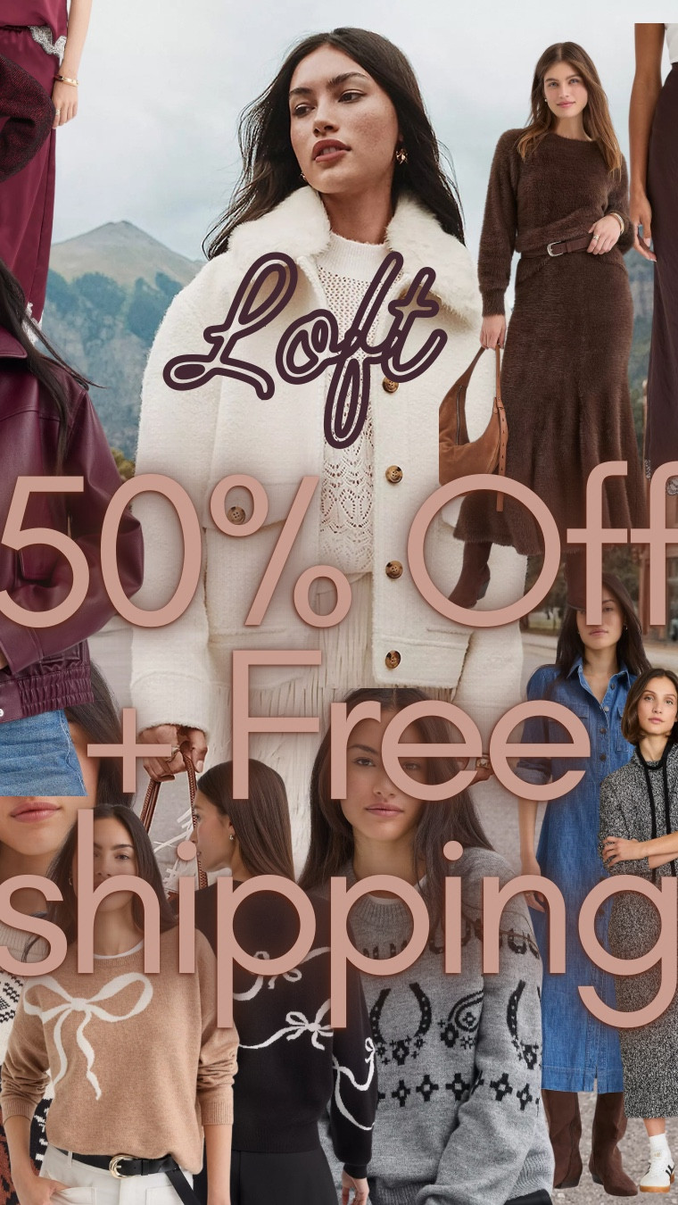 Does it get any better than this? Loft is having a 50% off sale plus Free shipping. Now is definitely the time to shop- I’m loving their midi styles and especially that fringe skirt! 

#LTKHoliday #LTKStyleTip #LTKSaleAlert