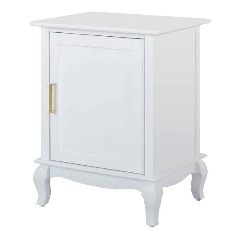 Scarlett 1-Door Cabinet, White | At Home
