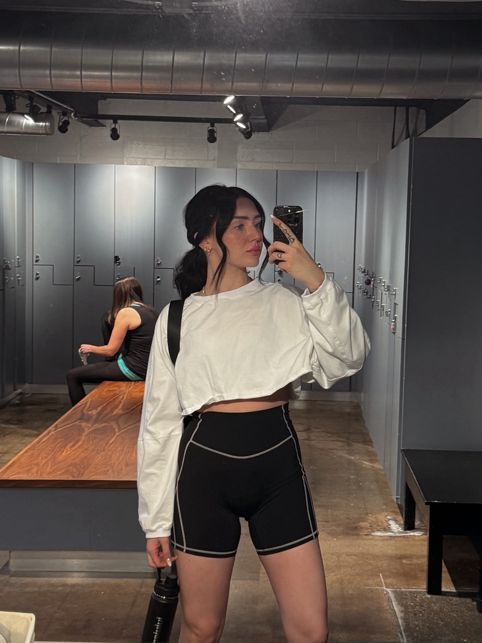Another little gym look 🖤 We repeat outfits here!!

Amazon Shorts
Amazon Top
Cloud On Shoes

#LTKfindsunder50 #LTKfitness