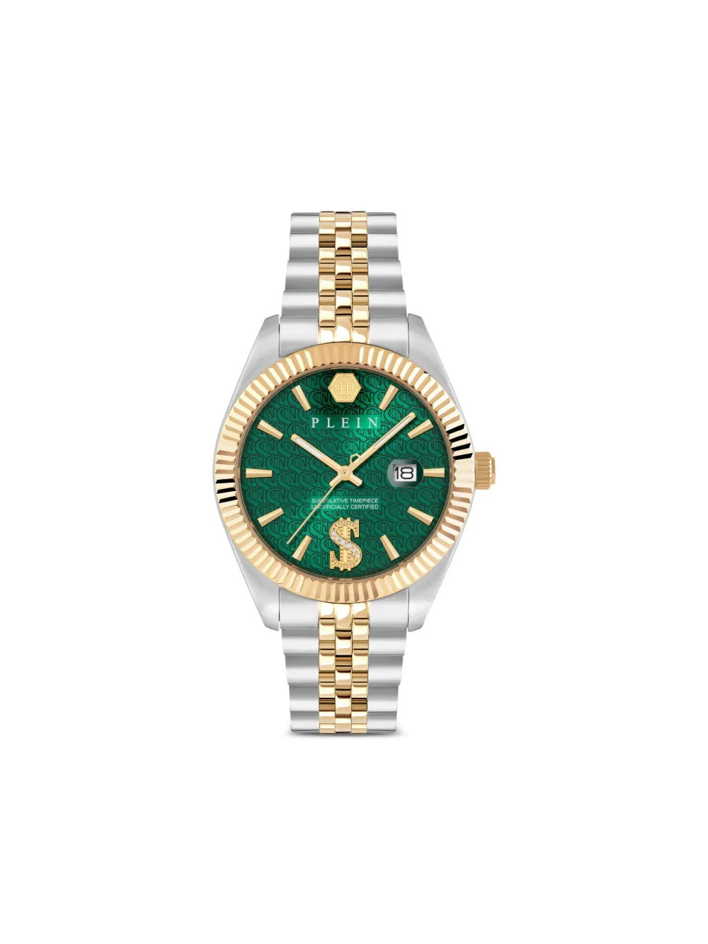 Philipp Plein New Date Superlative 41mm - Green | Farfetch Global