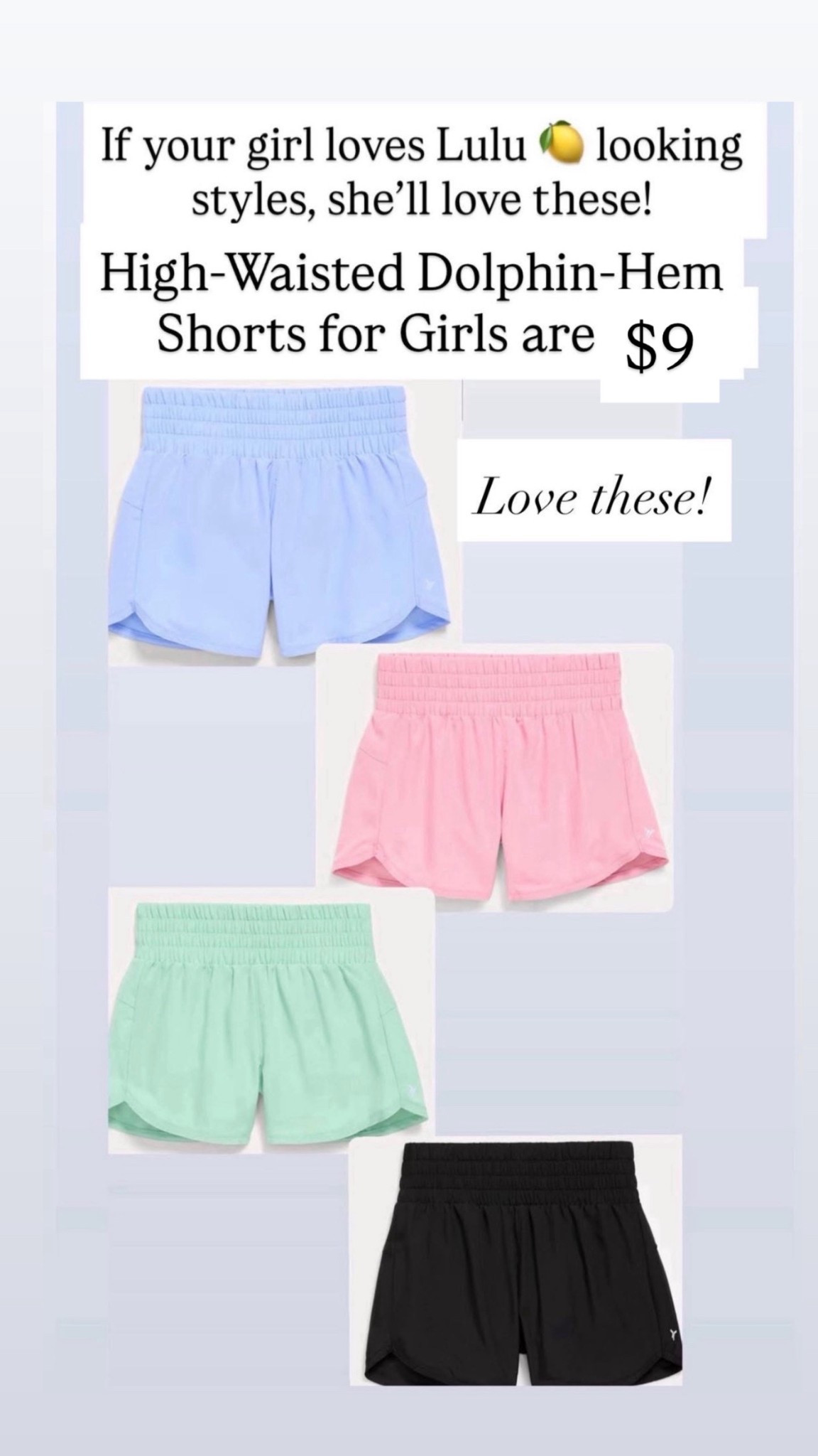Lulu 🍋 shorts are so great for kids! Love these! Under $10

#LTKKids