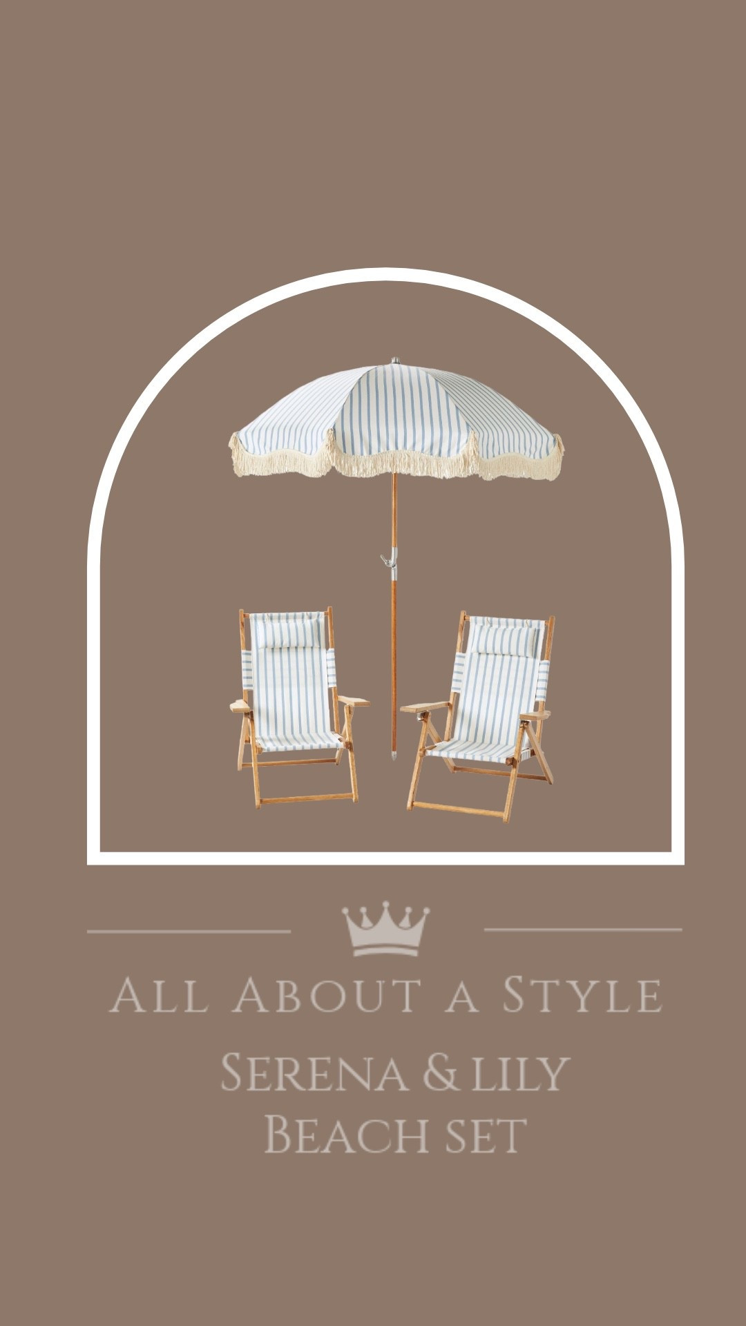 Serving coastal elegance from sunrise to sunset. 

This Serena & Lily beach set is the definition of elevated summer living—beautifully designed, timeless, and perfect for the most chic days by the water.

Tap to shop this stunning beach set before summer gets away.

#LTKsummer #LTKhome #LTKstyle #SerenaAndLily #CoastalChic #BeachLuxury #SummerStyle #BeachMustHaves #ElevatedFinds #ByTheWater