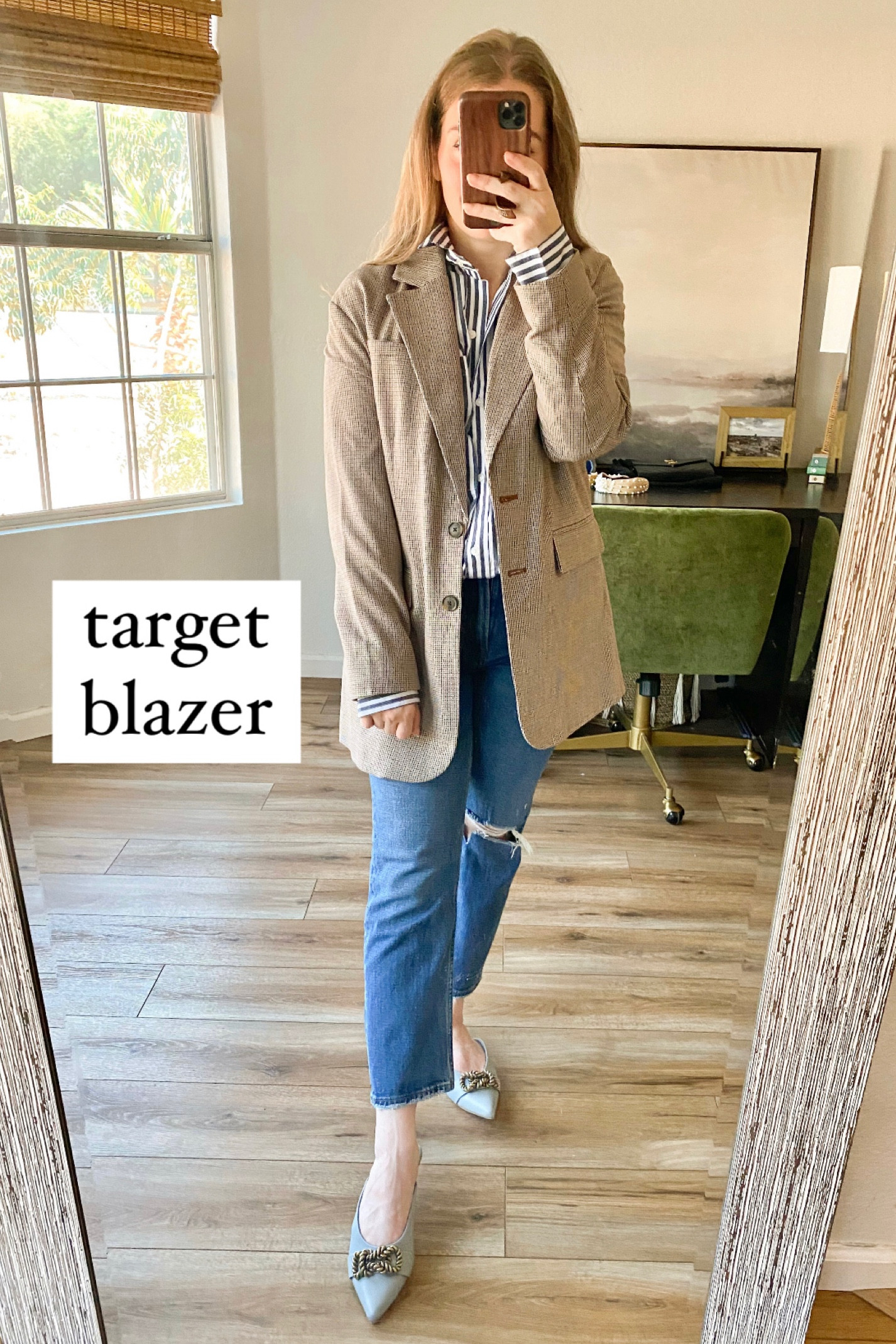 Target style. Plaid blazer. Target fashion. 

#LTKworkwear #LTKSeasonal #LTKstyletip