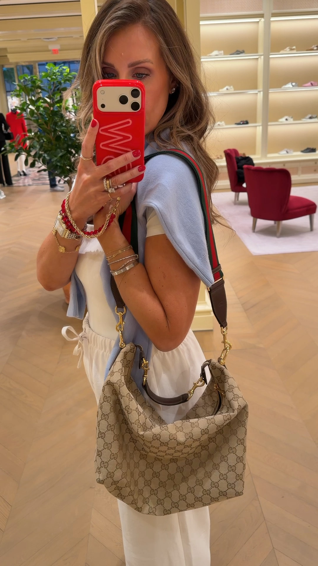 So many good gucci finds on @Fashionphile one of my favorite places to snag  hard to find or pre loved items! #fashionphilepartner #fashionphilefinds 

#LTKMidsize #LTKOver40