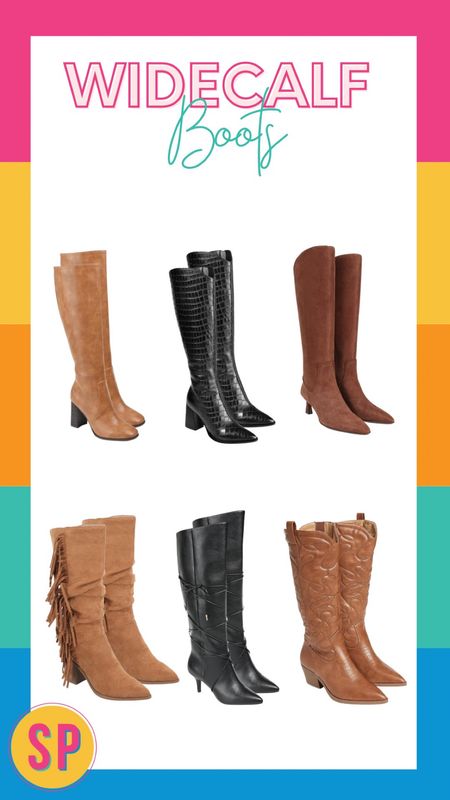 Smiles and Pearls picks for wide calf boots.
Fall boots, fall outfit ideas, Vince Camuto, Journee Collection, Faux leather boots, faux crocs boots, Lane Bryant, tall boots, over-the-knee boot, fringe boot, pointed toe boot, western tall boot, slouchy boot, fall outfits, fall wedding, boots & booties, plus size fashion, fall fashion, Thanksgiving 

#LTKSeasonal #LTKplussize #LTKworkwear