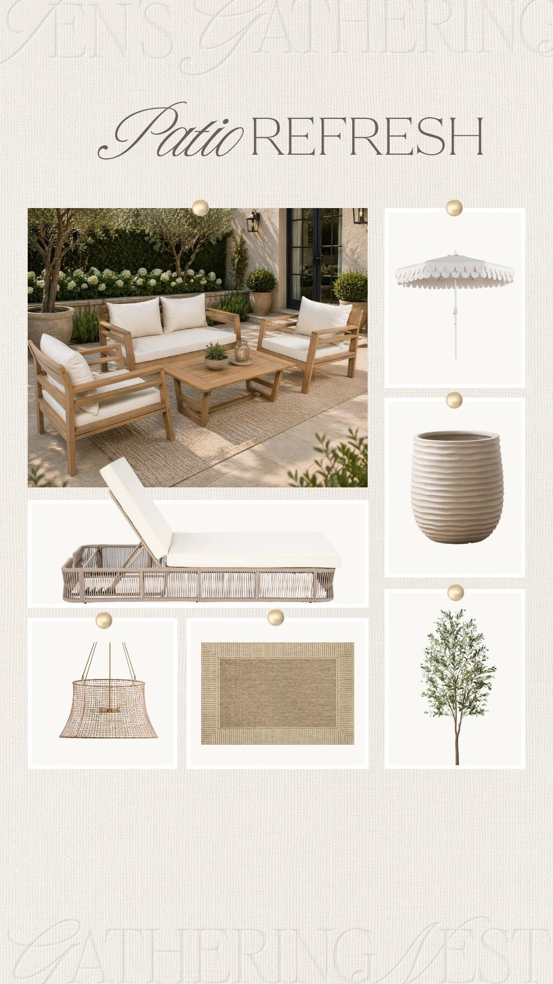 Modern organic patio inspo 🤎

#patio #patiofurniture #homedecor #patiodecor #outdoorplanters #outdoorfurniture #outdoorumbrella 

#LTKSeasonal #LTKHome