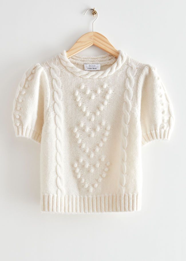 Merino Cable Knit Sweater | & Other Stories US