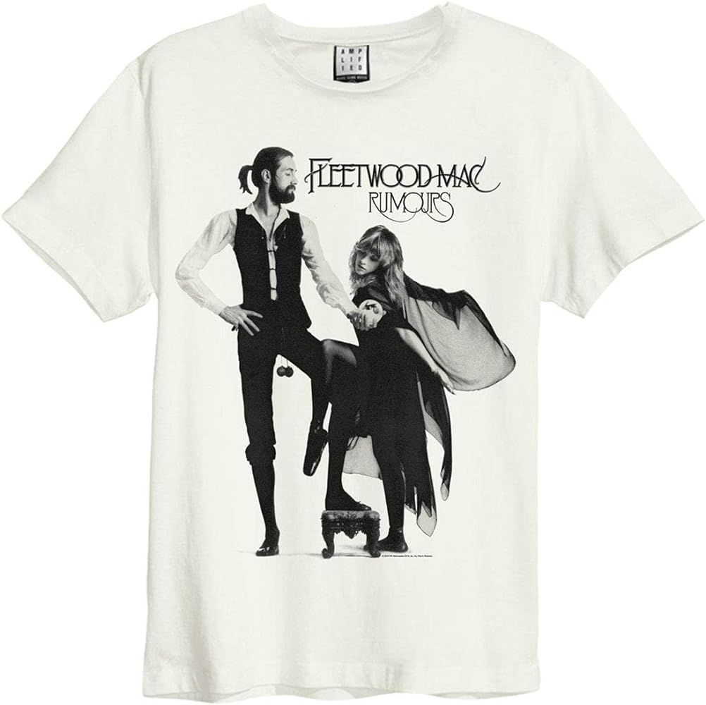 Amplified Unisex Adult Rumours Fleetwood Mac T-Shirt | Amazon (US)