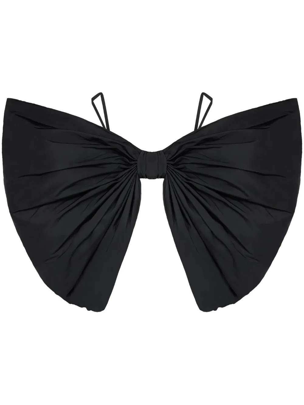 Nina Ricci oversized-bow Taffeta Top - Farfetch | Farfetch Global