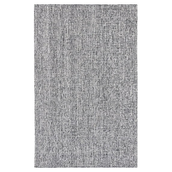 SAFAVIEH Abstract Delia Geometric Striped Wool Area Rug, Black/Ivory, 6' x 9' | Walmart (US)