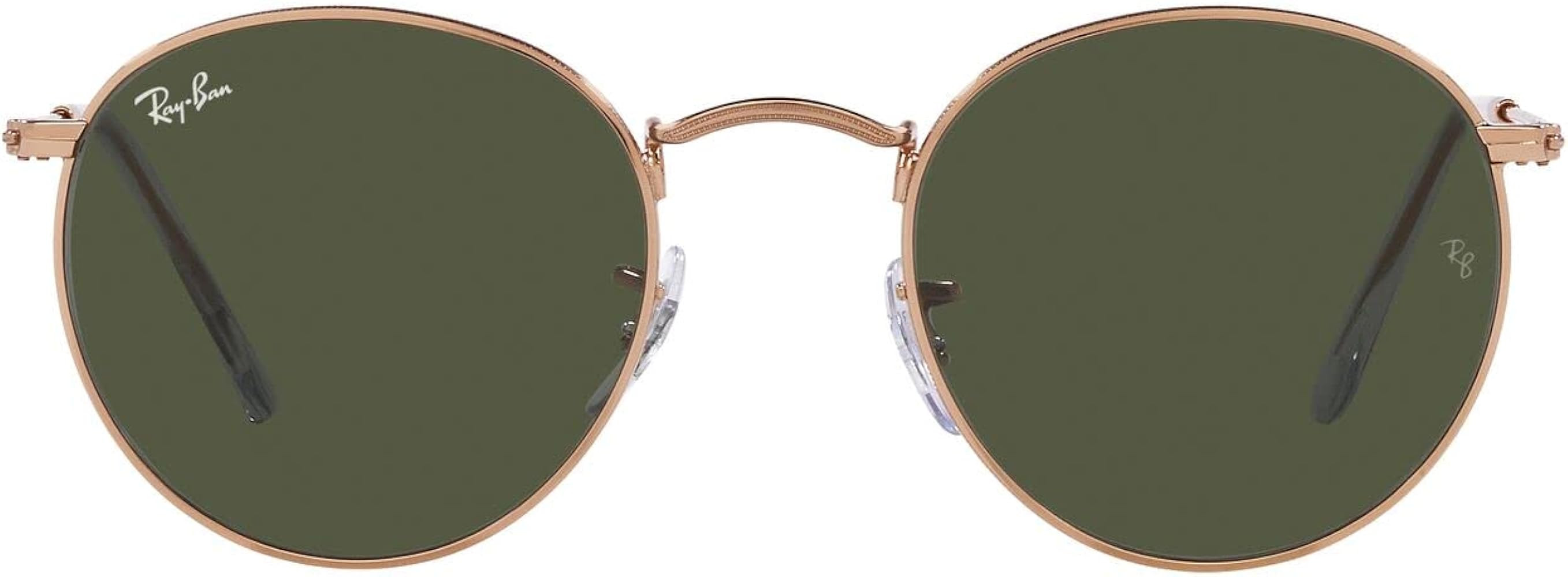Ray-Ban Rb3447 Round Metal Sunglasses | Amazon (US)