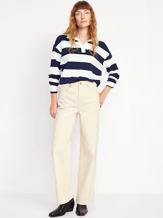 Extra High-Waisted Wide-Leg Jeans | Old Navy | Old Navy (US)