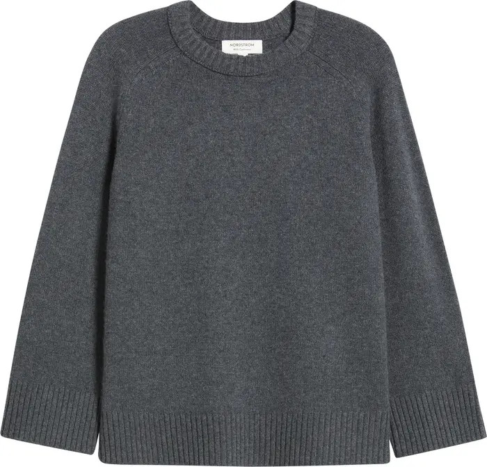 Crewneck Wool & Cashmere Sweater | Nordstrom