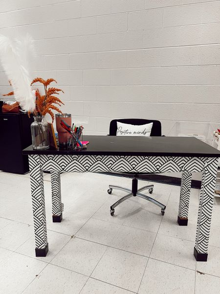 👩‍🏫DIY desk revamping 👩‍🏫

Contact paper can really change and upgrade furniture! It is easy and very simple  

#LTKhome #LTKstyletip #LTKfamily