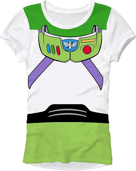 Toy Story Buzz Lightyear Costume Juniors T-Shirt | Amazon (US)