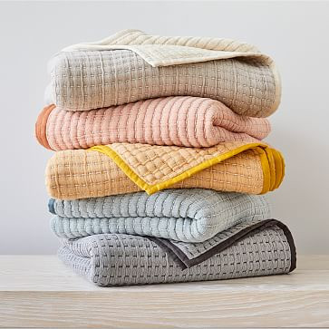 Double Cloth Throw | West Elm (US)