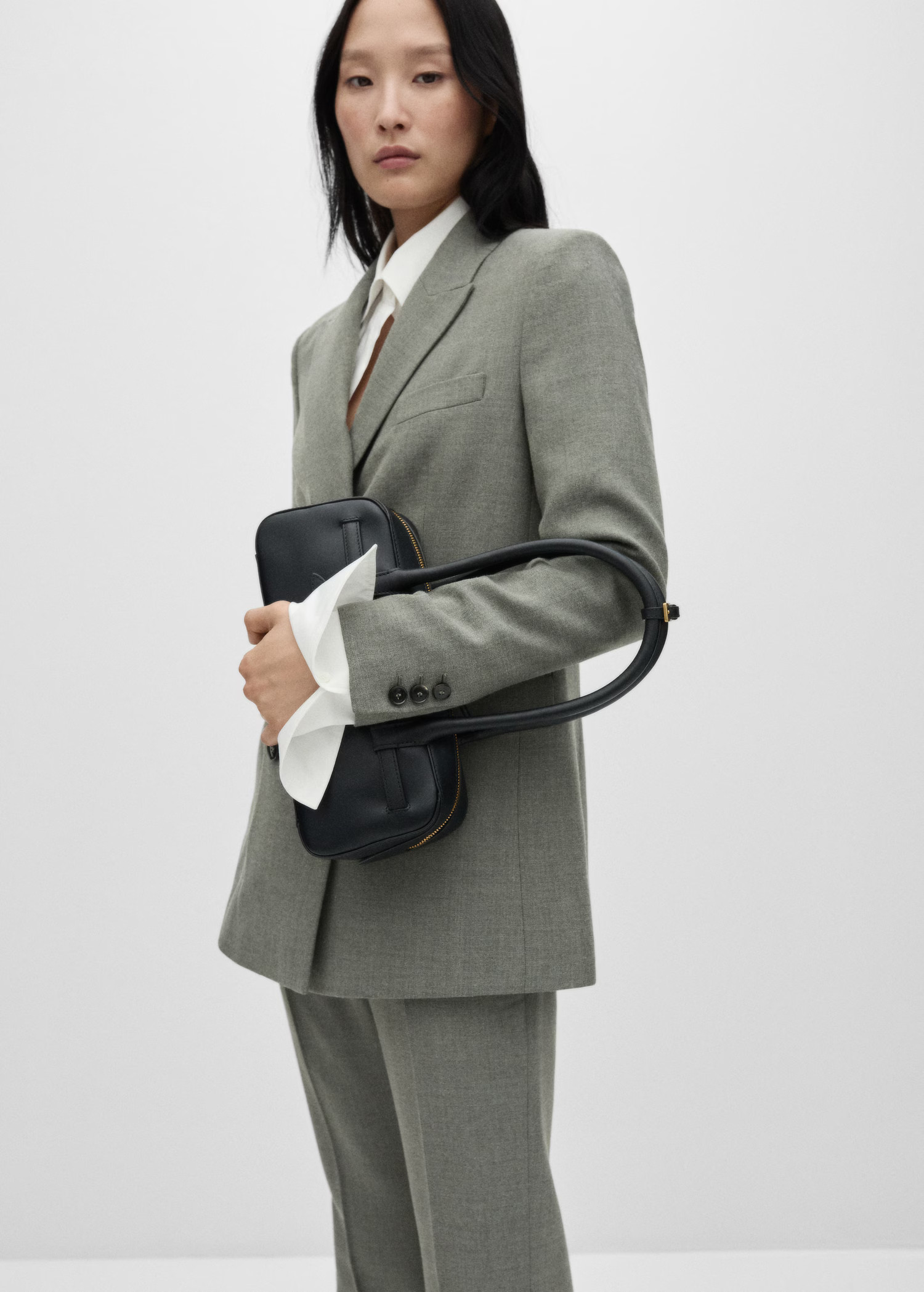 Double-breasted suit jacket - Women | MANGO USA | Mango (US/MX/AU)