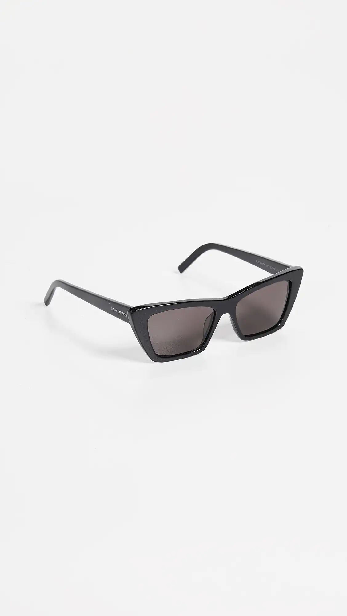 Saint Laurent Narrow Cat Eye Sunglasses | Shopbop | Shopbop