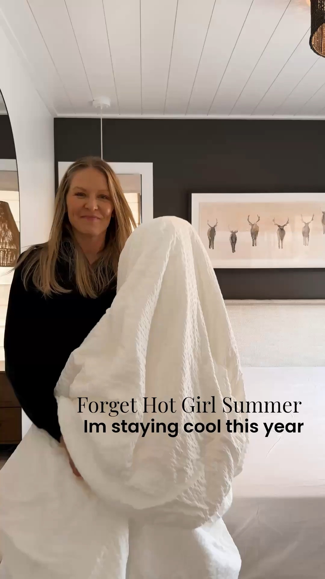 Forget hot girl summer, I’m
Staying cool this year! If you are a hot sleeping this is for YOU! I found the best instant cooling comforter from  specifically designed for hot sleepers, night sweaters & those of us that struggle to fall asleep. It has cool touch fabric helping to lower your skin temperature, say what?!? 

It’s breathable & light weight, has the most beautiful seersucker design and comes in multiple colors. I wish you guys cold feel how silky soft this comforter is! It layers into your existing bedding perfectly! 

Use JENVIR26 to save 30% 

#LTKSaleAlert #LTKSeasonal #LTKHome