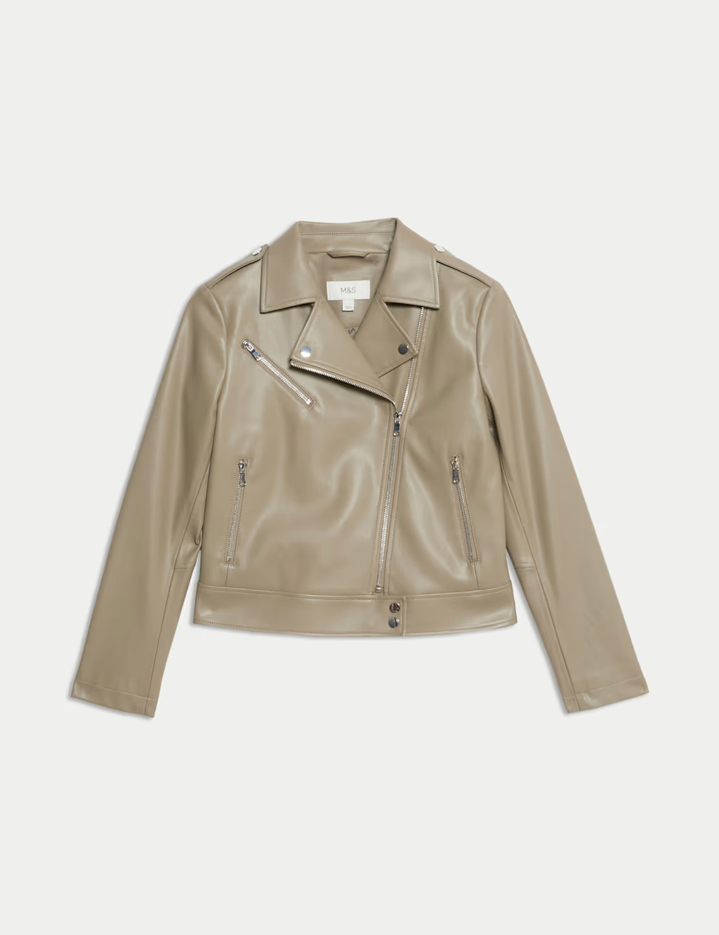 Faux Leather Biker Jacket | Marks & Spencer (UK)