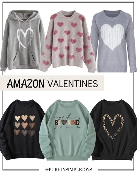 Amazon sweaters on sale 
Valentine’s Day sweaters 
Amazon valentines 
Heart sweaters 



#LTKunder50 #LTKSeasonal #LTKsalealert