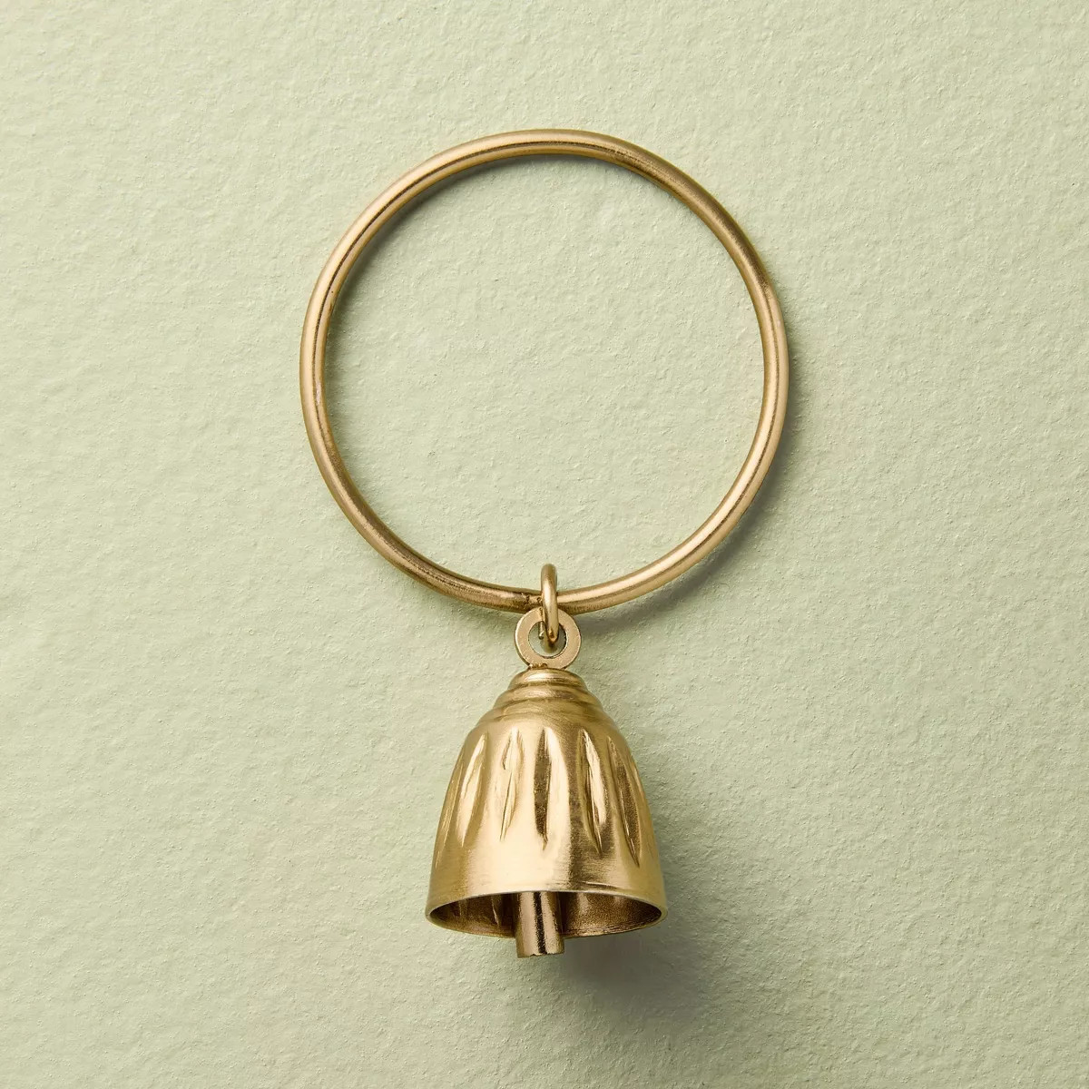 Set of 8 Bow and Bell Metal Napkin Rings - Hearth & Hand™ with Magnolia | Target