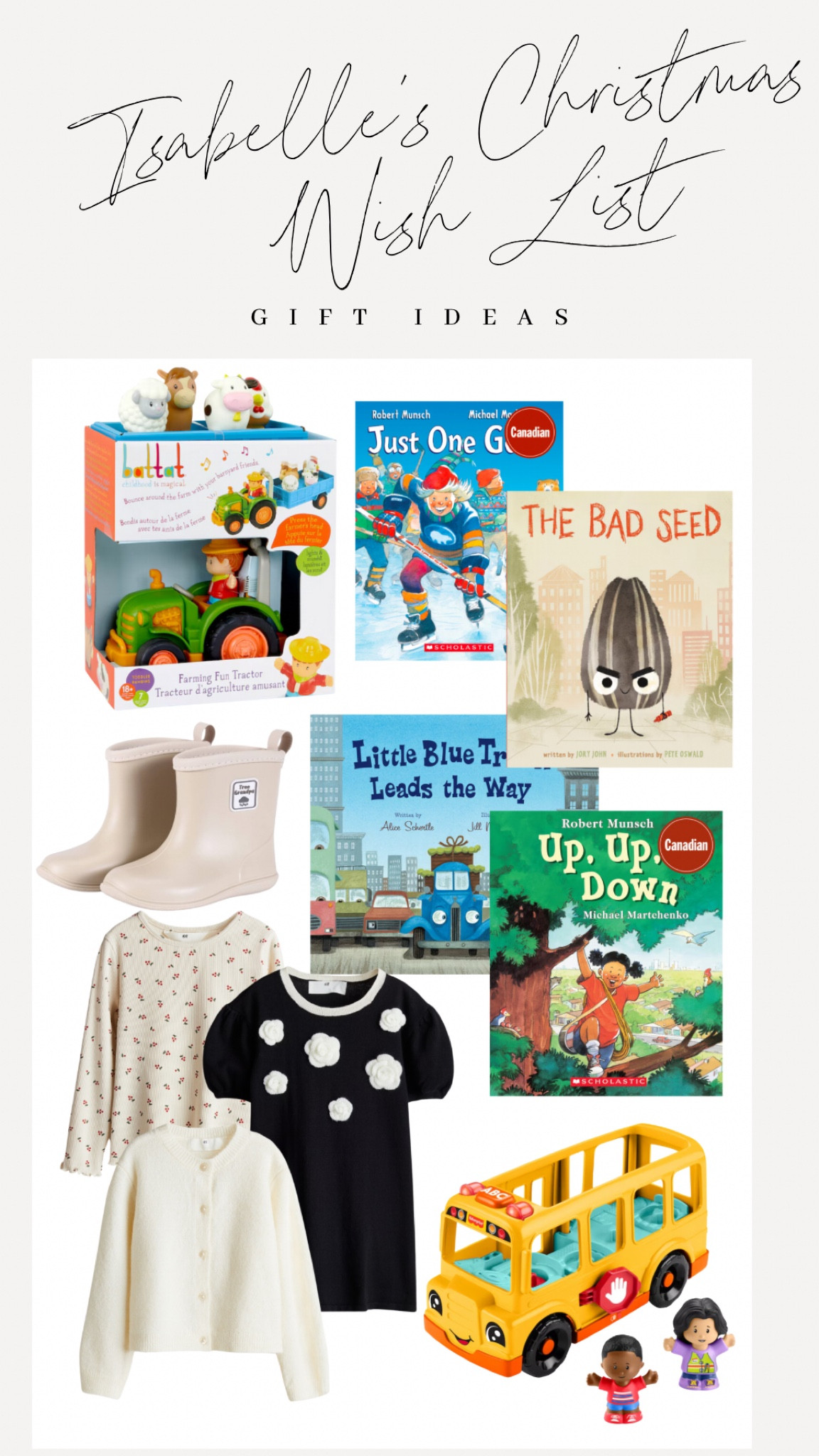 2 year old Christmas Wish List! ✨

#LTKcanada #LTKkids #LTKgiftguide