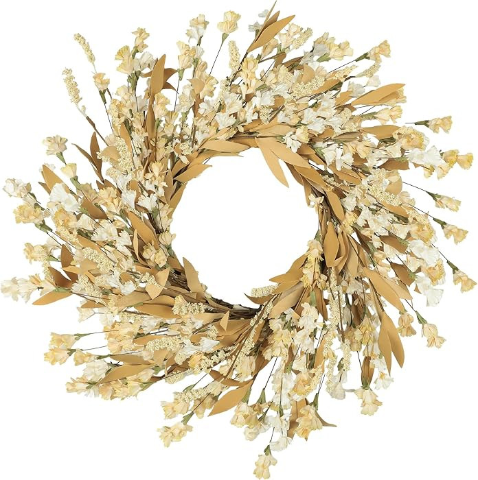 Fall Wreath, 24 Inch Fall Wreaths for Front Door | Amazon (US)